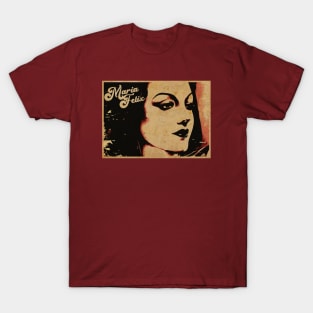 Maria Felix Golden Cinema T-Shirt